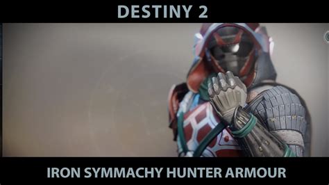 Destiny 2 Iron Banner Armour Set The Iron Symmachy Hunter Armour Set