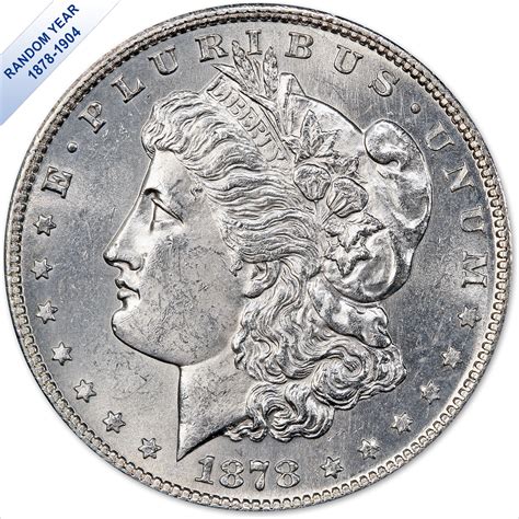 1878 1904 Morgan Silver Dollars Bu Random Year Legacy Coins