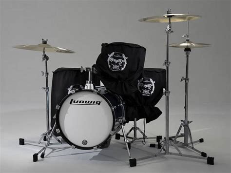 Ludwig Drums Breakbeat By Questlove 4 Piece Drum Kit Azure Sparkle