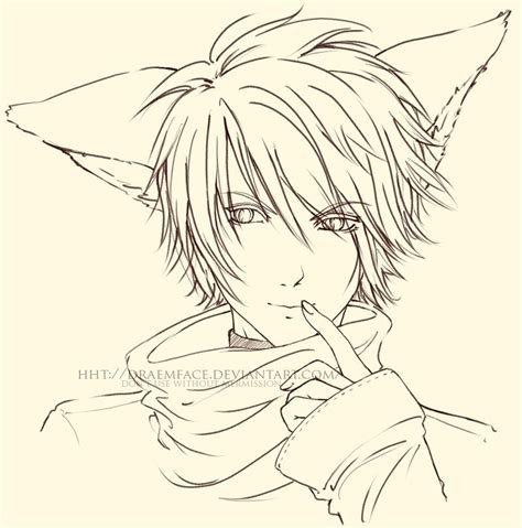 From fan art to entirely original concepts, she hopes you'll find something that you enjoy. .Fox Boy. -Lineart- | Fox boy, Line art, Coloring pages ...