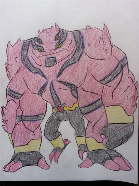 Ultimate Four Arms By Zigwolf On Deviantart Four Arms Ben 10 Alien