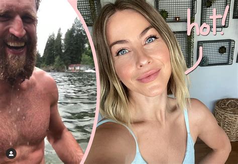 Julianne Hough Cheers On Brooks Laich S First Thirst Trap Photo Perez Hilton