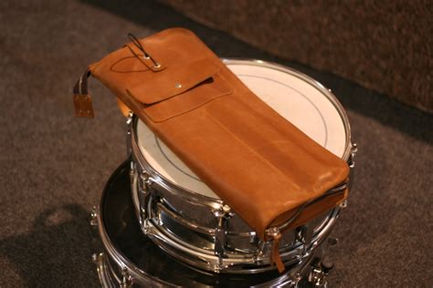 Drum Stick Bag Drumstick Bag With Zip Personalized Leather Etsy