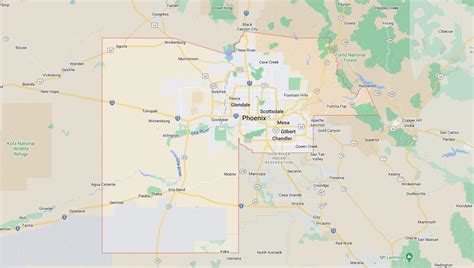 Cities And Towns In Maricopa County Arizona