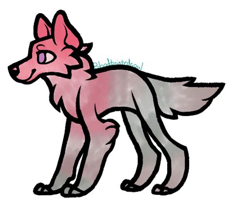 5 Points Ombre Wolf Open By Eazy Adoptz On Deviantart