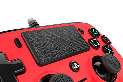 Buy Nacon Compact Wired Controller Red Ps4 Game