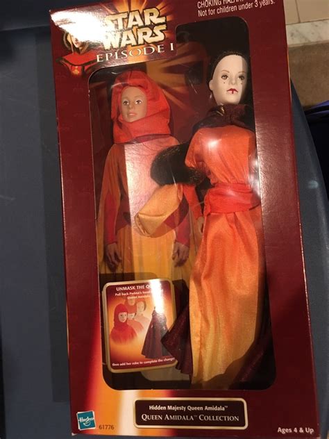 Star Wars Phantom Menace Queen Amidala Padme Dolls Lot Of 2 Ebay