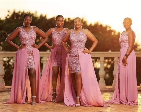 Classy Bridesmaids Style Inspiration Zanaposh African Bridesmaid Dresses Bridesmaid Style