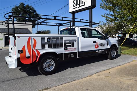 3m Fleet Graphics On Hiller Utility Work Truck Fleet Wraps Can