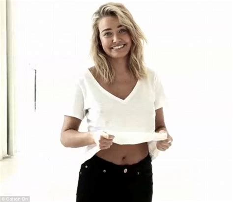 Lara Bingle Flaunts Her Toned Midriff In New Video For Her Cotton On