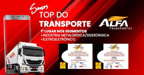 Top Do Transporte 2020 Notícias Alfa Transportes