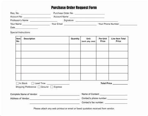 9 Product Order Form Template Excel Excel Templates
