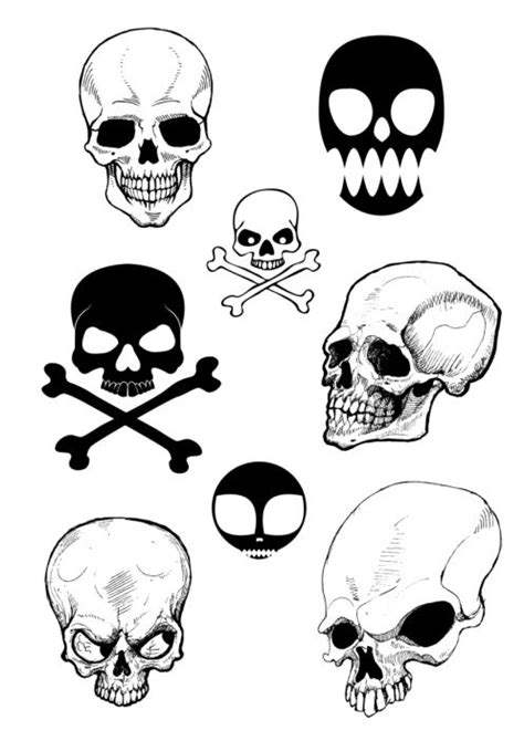 Resultado De Imagem Para Caveiras Pequenas Black Skull Tattoo Skull