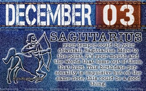 December 3 Zodiac Horoscope Birthday Personality Sunsignsorg