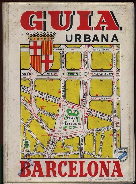 Guia Urbana De Barcelona Años 80 Comprar Mapas Contemporáneos En