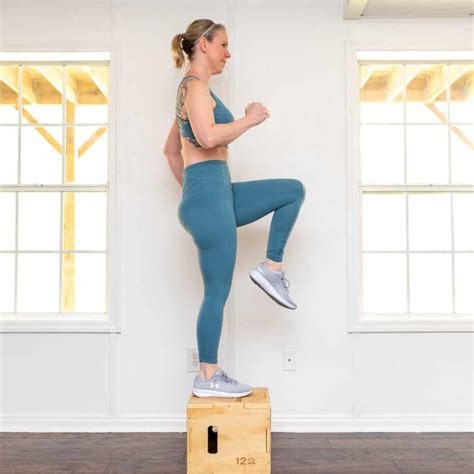 8 Plyo Box Exercises For A Lower Body Workout Amanda Seghetti