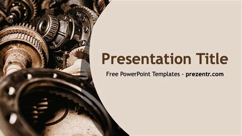 Mechanical Ppt Templates Free Download