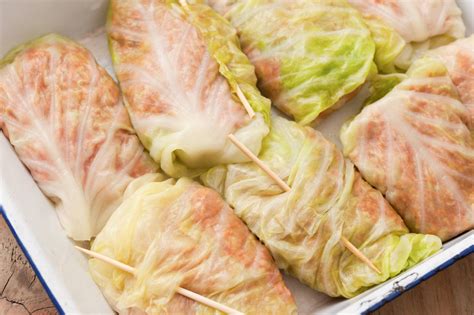 Baked Stuffed Cabbage Rolls Recipe