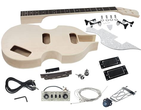 That is, it can be a professional guitar or beginner guitar. Solo Beatles Violin Style DIY Bass Guitar Kit 787392885063 ...