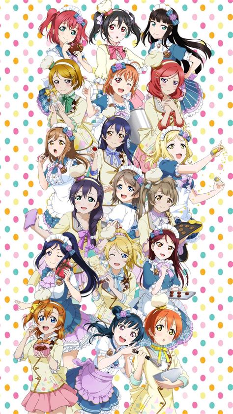 Love Live All Characters Live Backgrounds Anime Friendship Anime