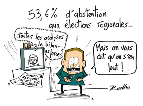 La classe politique dans son ensemble a déploré dimanche soir l'abstention record qui a marqué le premier tour des élections régionales et départementales, l'opposition en imputant la. Régionales 2010, résultats, analyses, bilan et abstention ...