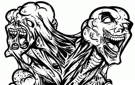 Zombie Adult Coloring Pages And Coloring Book 6000 Coloring Pages