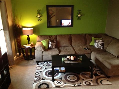 Green And Brown Living Room Ideas