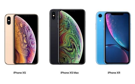 Iphone Xs Vs Iphone Xs Max Vs Iphone Xr Whats Different In Features