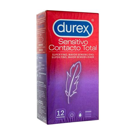 Durex Sensitivo Contacto Total 12 Preservativos Mejor Precio Comprar