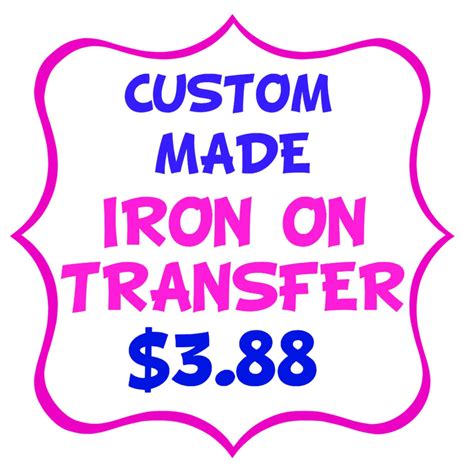 Free Printable Iron On Transfers For T Shirts