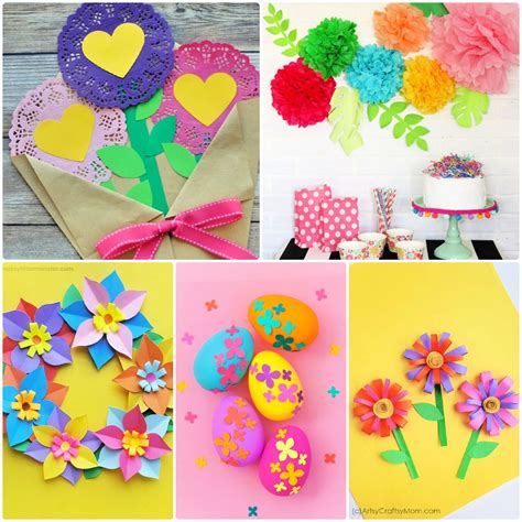 35 Easy Flower Crafts And Art Ideas For Kids Craftulate