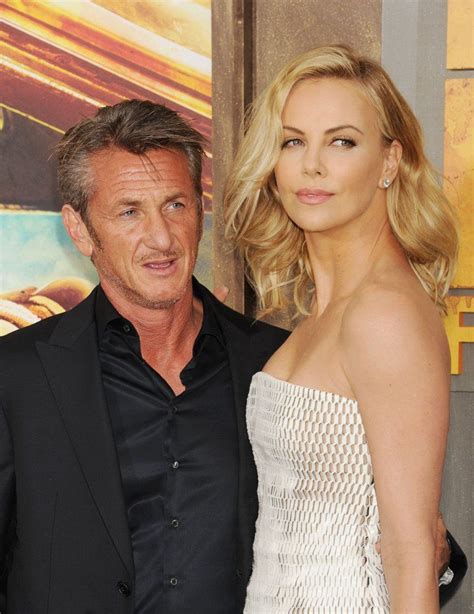 charlize theron and sean penn celebrity couples celebrities girl film