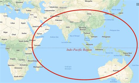 Indo Pacific Domination Of The Us And China’s Response The Authentic Post