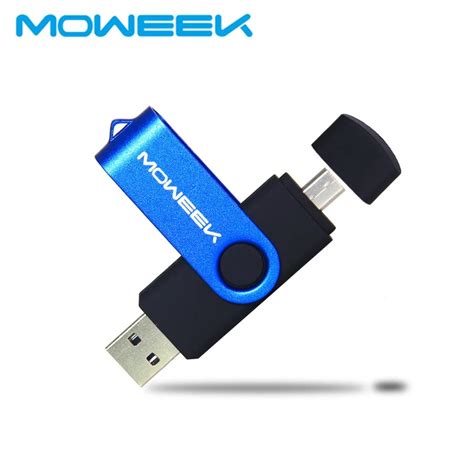 Moweek Hot Otg Usb Flash Drive Real Capacity Pen Drive 64g 32g 2g 4g 8g