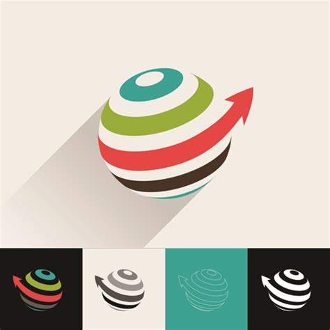 Circular Company Logos Abstract Vector 03 Vector Logo Free Download