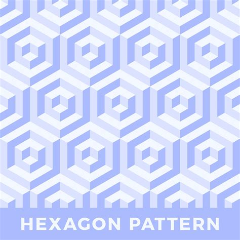 Hexagon Seamless Abstract Hexagon 3d Pattern 1840036 Vector Art At Vecteezy