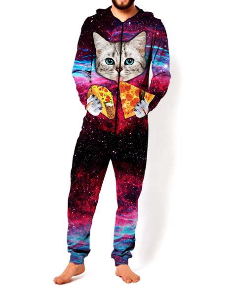 Whatever you're shopping for, we've got it. Check out the all-over print Taco Cat jumpsuit! This fully ...