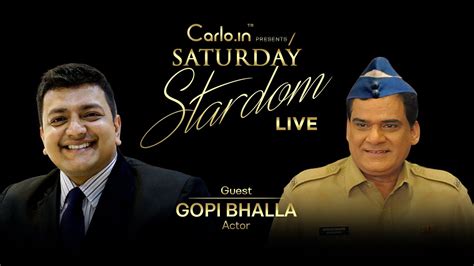 The Comedy Star Of Sab Tvs Fir Gopi Bhalla Gopinath Gandotra