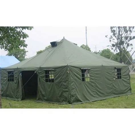 Green Canvas Army Tent For Outdoor Rs 65500 Mb Tent Llp Id 12986121597