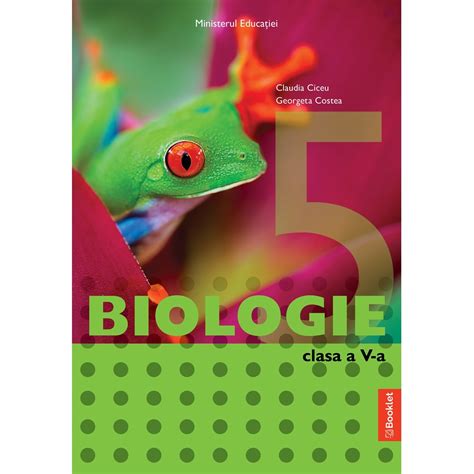 Manual Biologie Clasa A V A Editura Booklet