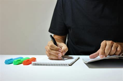 Person Taking Notes · Free Stock Photo