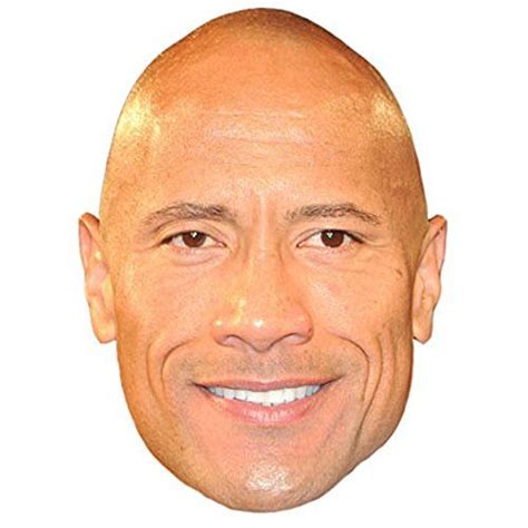 Dwayne “the Rock” Johnson Celebrity Mask Dwayne The Rock Dwayne