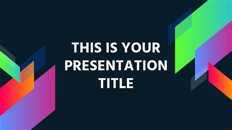 Free Colorful Powerpoint Templates