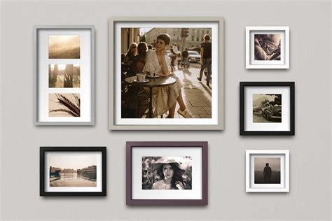 Multiple Photo Frames Mockup — Medialoot