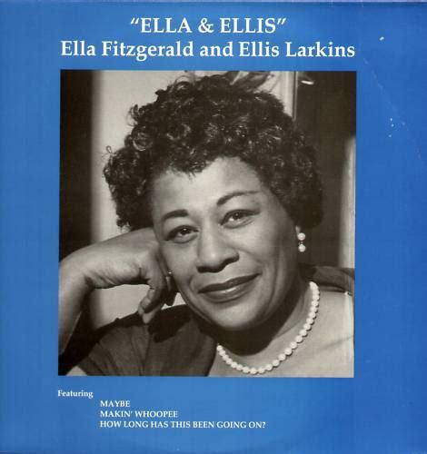 Ella Fitzgerald And Ellis Larkins Ella And Ellis 1983 Vinyl Discogs