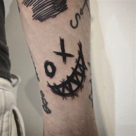 Emo Tattoos Grunge Tattoo Sharpie Tattoos Creepy Tattoos Mini