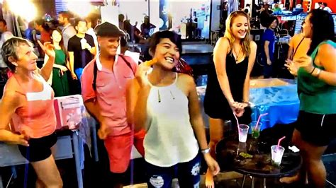 Koh Samui Walking Street Party On Lamai Beach VLOG YouTube