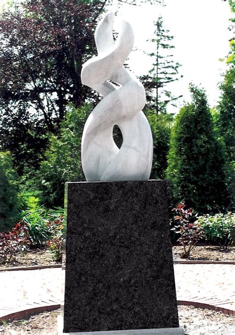 Emanuel H Enriquez Artist Abstract Stone Sculpture Alone Together