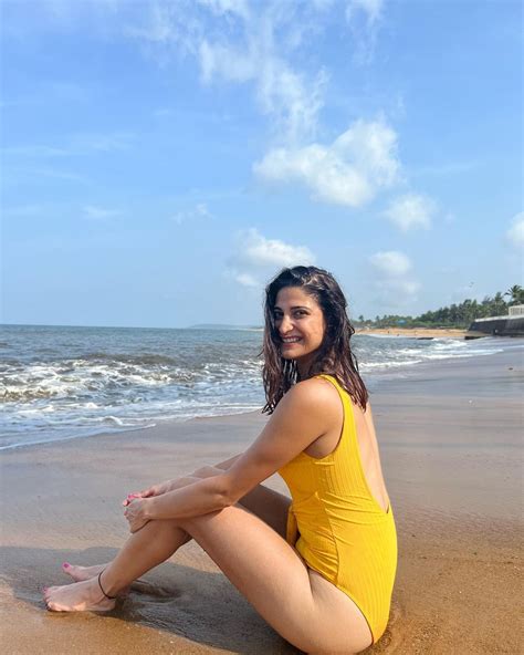 Aahana In Yellow Bikini Gives Us Major Beach Vibes K4 Fashion