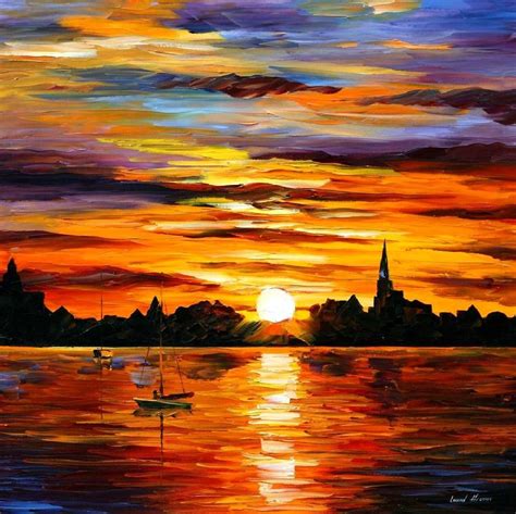 Christmas Offer From Leonid Afremov Any Oil On Canvas 109 Include